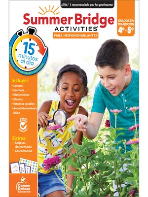 cover image of Summer Bridge Activities Spanish 4-5